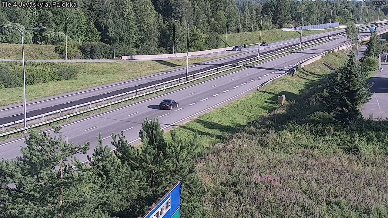 Kelikamerat Kuva Tie 4 Jyväskylä, Palokka, Jyväskylä, Keski-Suomi