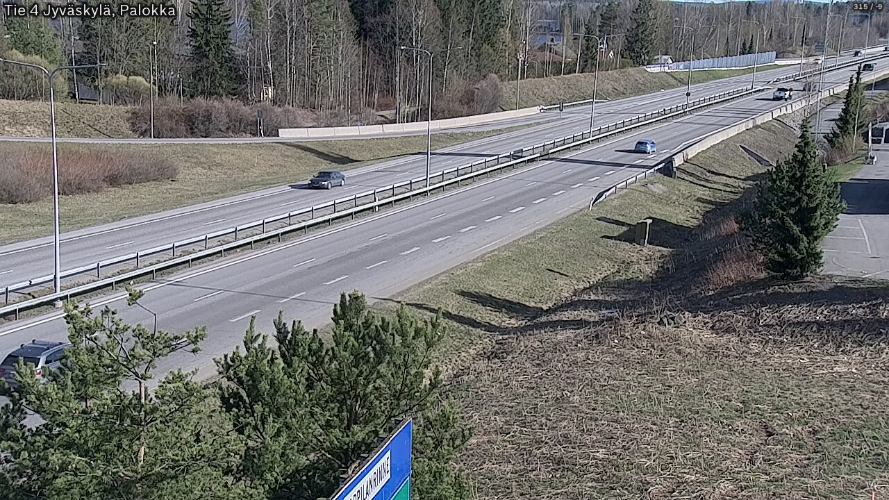 Kelikamerat Kuva Tie 4 Jyväskylä, Palokka, Jyväskylä, Keski-Suomi