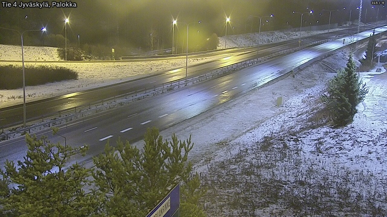 Weather Camera Image Väg 4 Jyväskylä, Palokka, Jyväskylä, Keski-Suomi