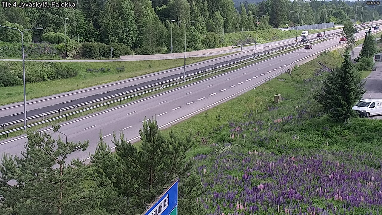 Kelikamerat Kuva Tie 4 Jyväskylä, Palokka, Jyväskylä, Keski-Suomi