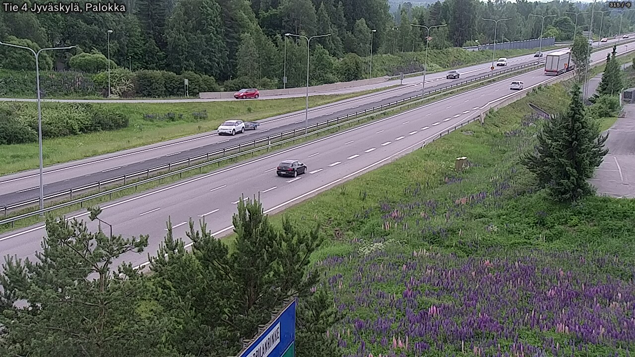 Kelikamerat Kuva Tie 4 Jyväskylä, Palokka, Jyväskylä, Keski-Suomi