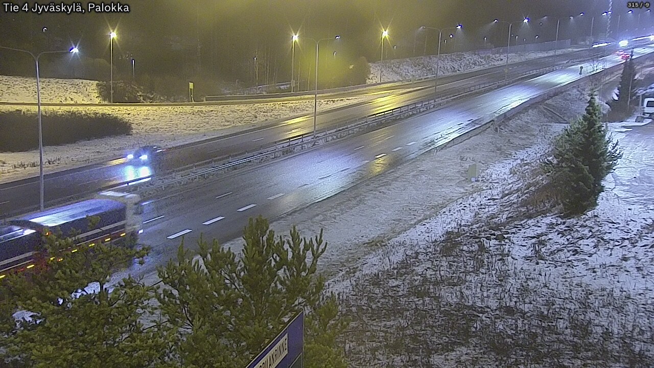 Weather Camera Image Väg 4 Jyväskylä, Palokka, Jyväskylä, Keski-Suomi