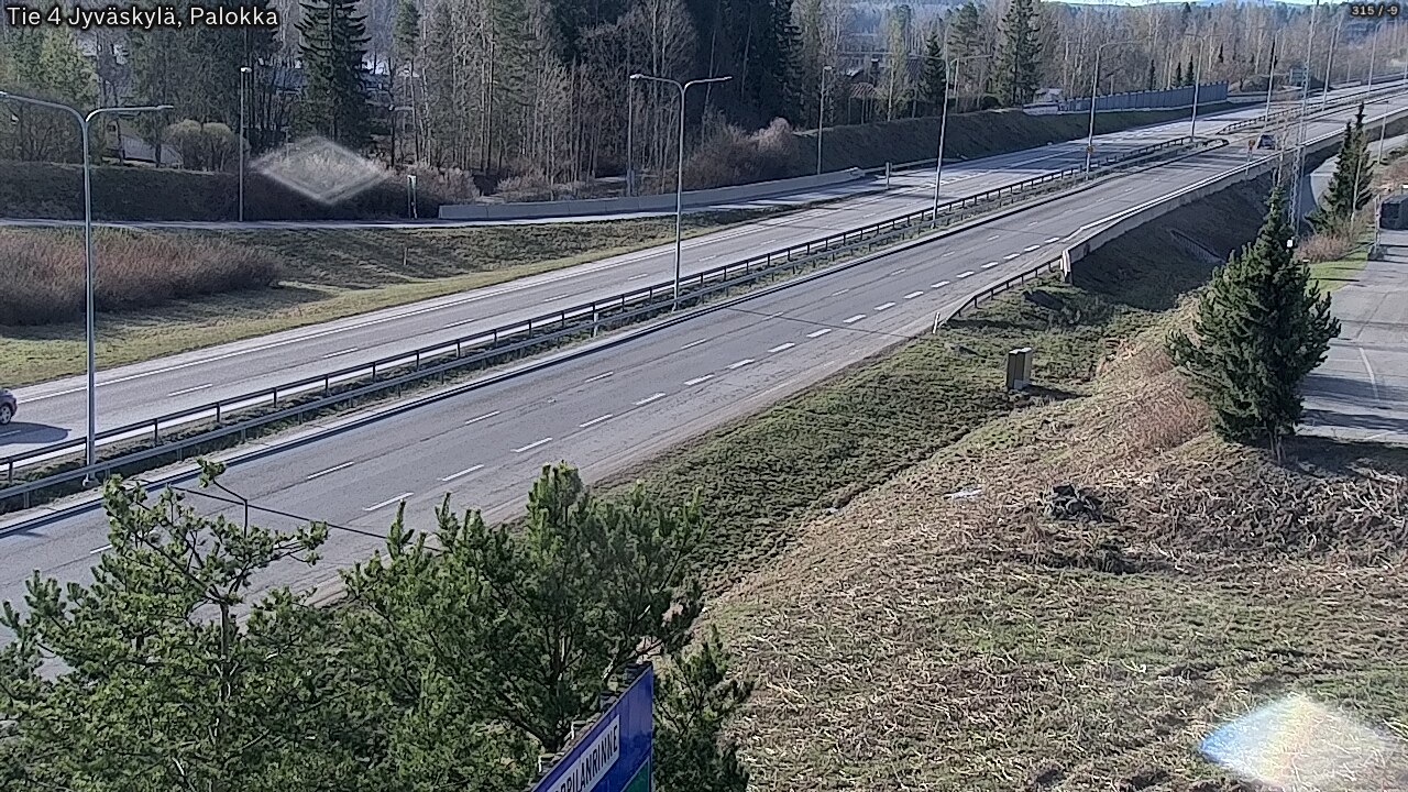 Kelikamerat Kuva Tie 4 Jyväskylä, Palokka, Jyväskylä, Keski-Suomi