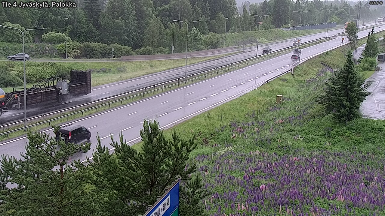 Weather Camera Image Road 4 Jyväskylä, Palokka, Jyväskylä, Keski-Suomi