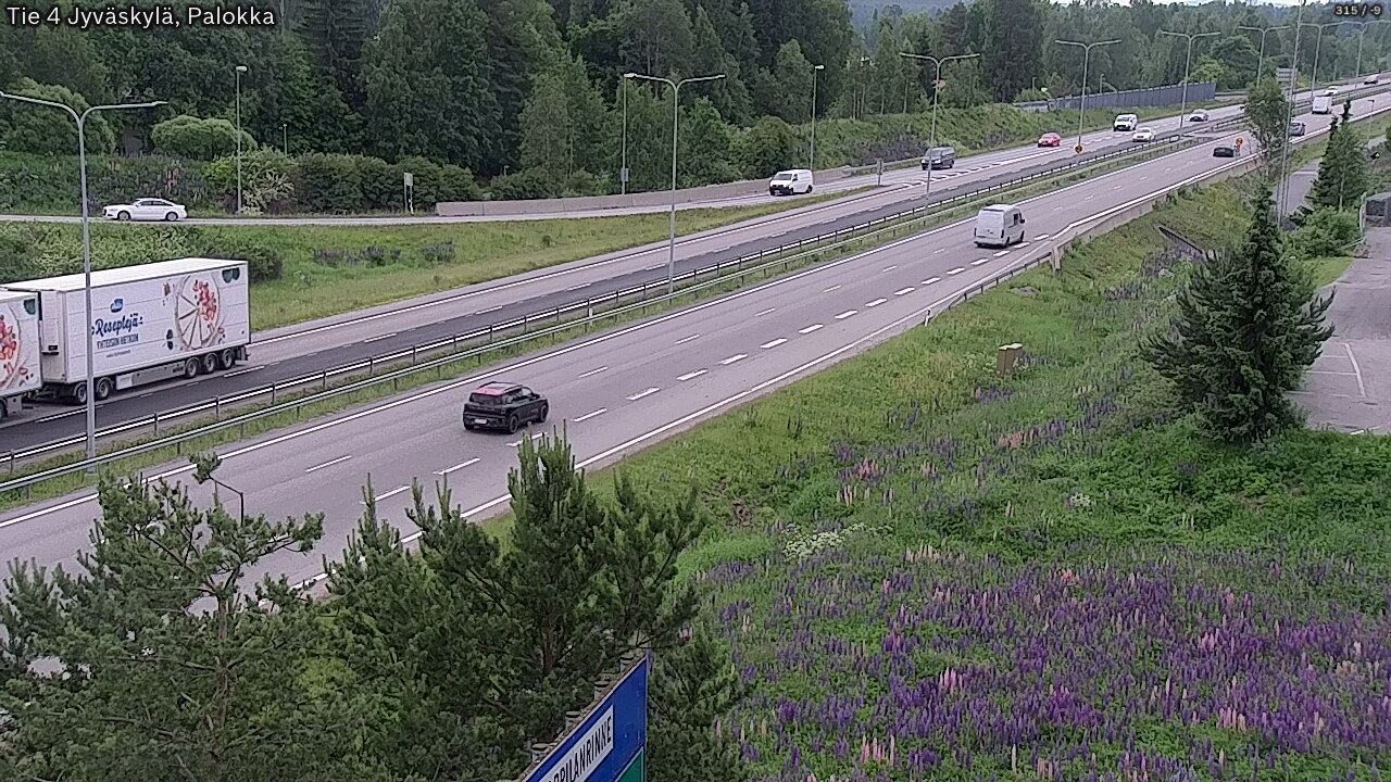 Kelikamerat Kuva Tie 4 Jyväskylä, Palokka, Jyväskylä, Keski-Suomi