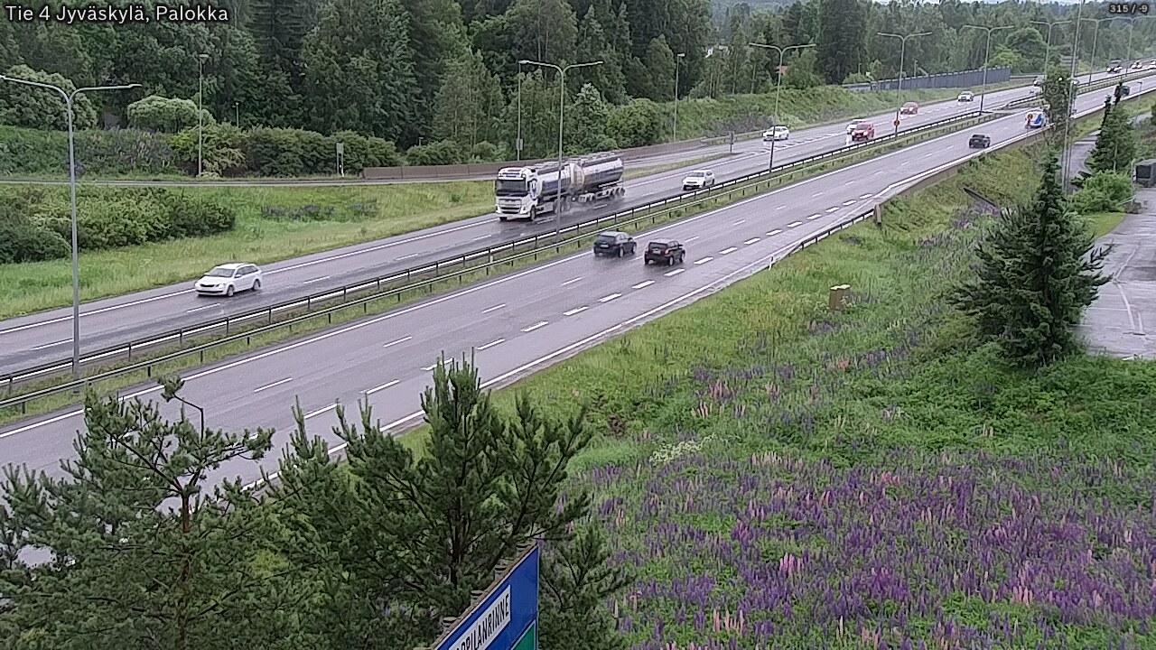 Kelikamerat Kuva Tie 4 Jyväskylä, Palokka, Jyväskylä, Keski-Suomi