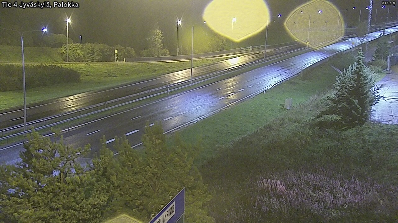 Weather Camera Image Väg 4 Jyväskylä, Palokka, Jyväskylä, Keski-Suomi
