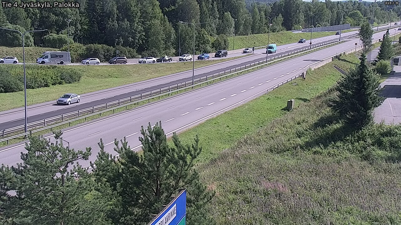 Kelikamerat Kuva Tie 4 Jyväskylä, Palokka, Jyväskylä, Keski-Suomi