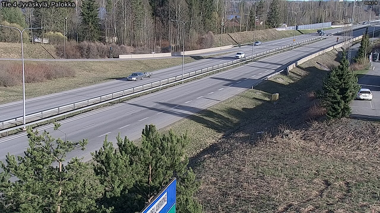 Kelikamerat Kuva Tie 4 Jyväskylä, Palokka, Jyväskylä, Keski-Suomi