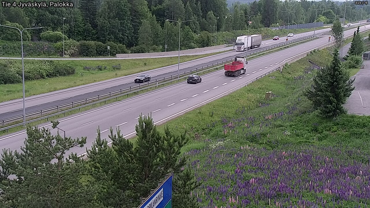 Kelikamerat Kuva Tie 4 Jyväskylä, Palokka, Jyväskylä, Keski-Suomi
