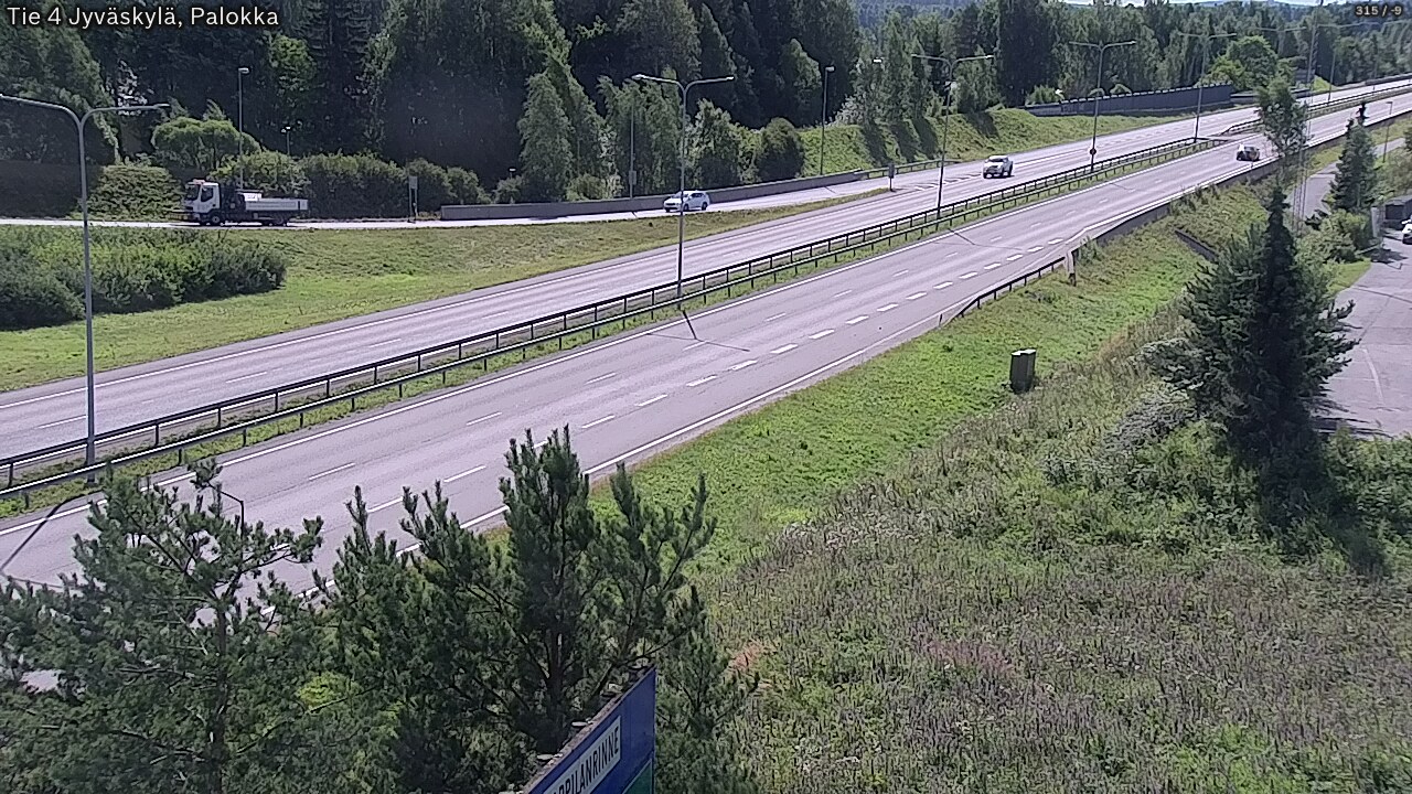 Kelikamerat Kuva Tie 4 Jyväskylä, Palokka, Jyväskylä, Keski-Suomi