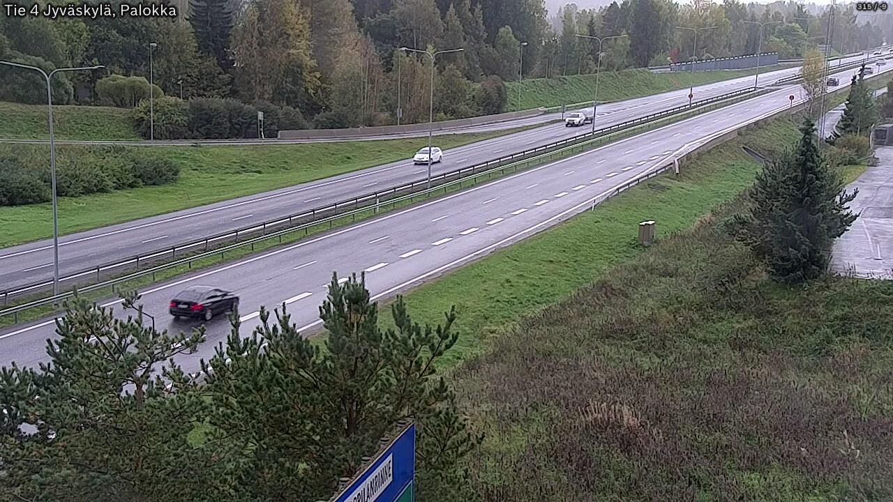 Weather Camera Image Väg 4 Jyväskylä, Palokka, Jyväskylä, Keski-Suomi