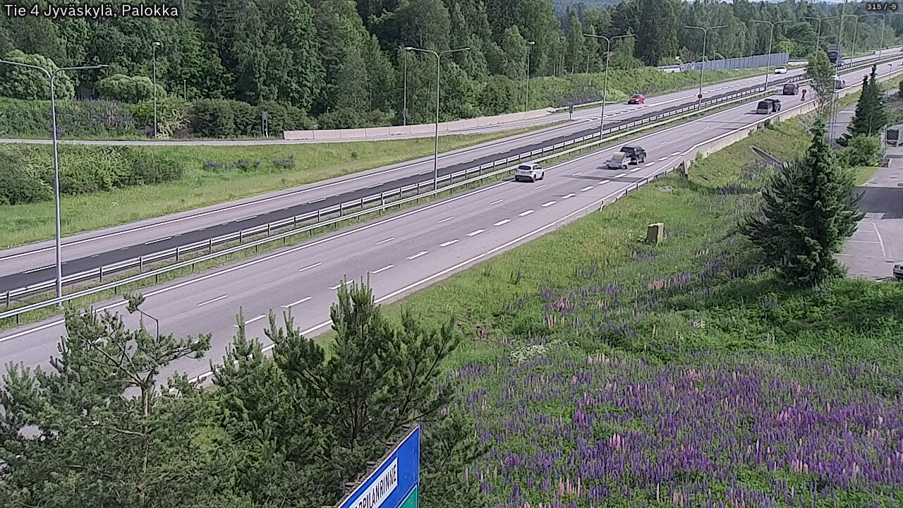Kelikamerat Kuva Tie 4 Jyväskylä, Palokka, Jyväskylä, Keski-Suomi