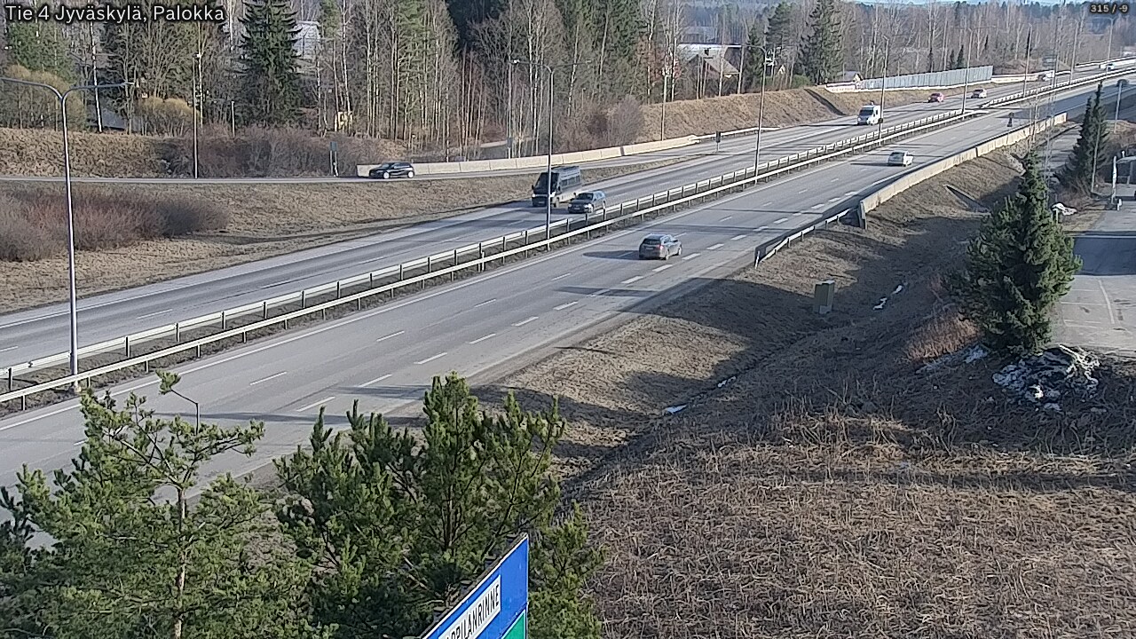 Kelikamerat Kuva Tie 4 Jyväskylä, Palokka, Jyväskylä, Keski-Suomi