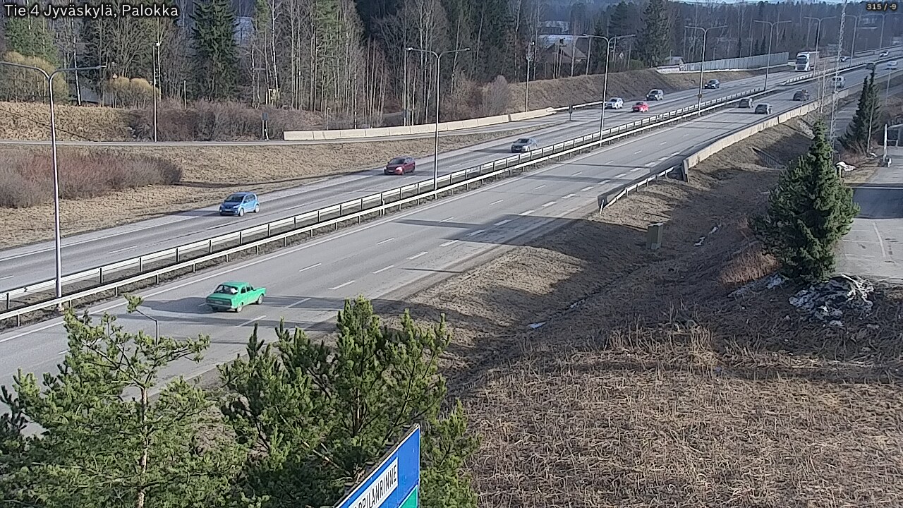 Kelikamerat Kuva Tie 4 Jyväskylä, Palokka, Jyväskylä, Keski-Suomi