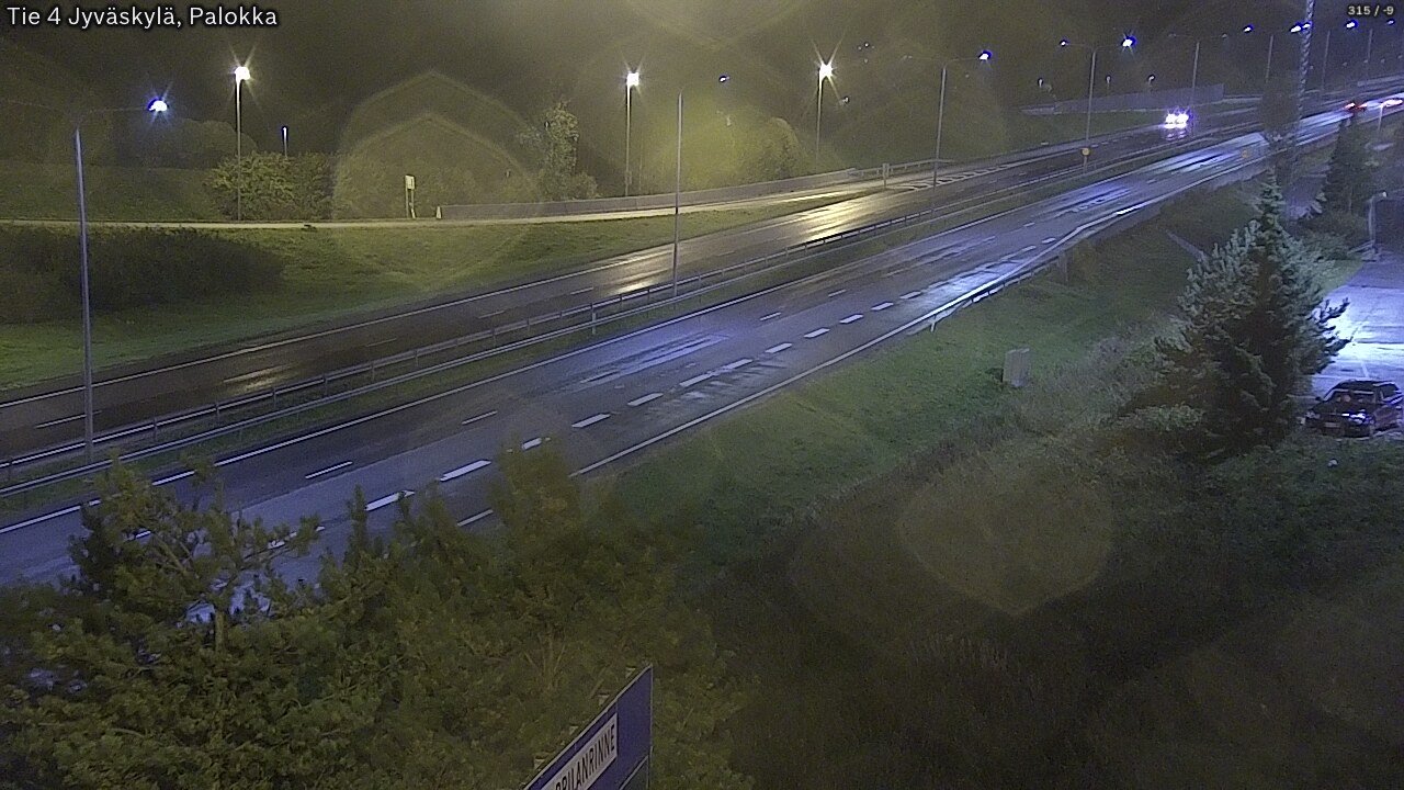Weather Camera Image Väg 4 Jyväskylä, Palokka, Jyväskylä, Keski-Suomi