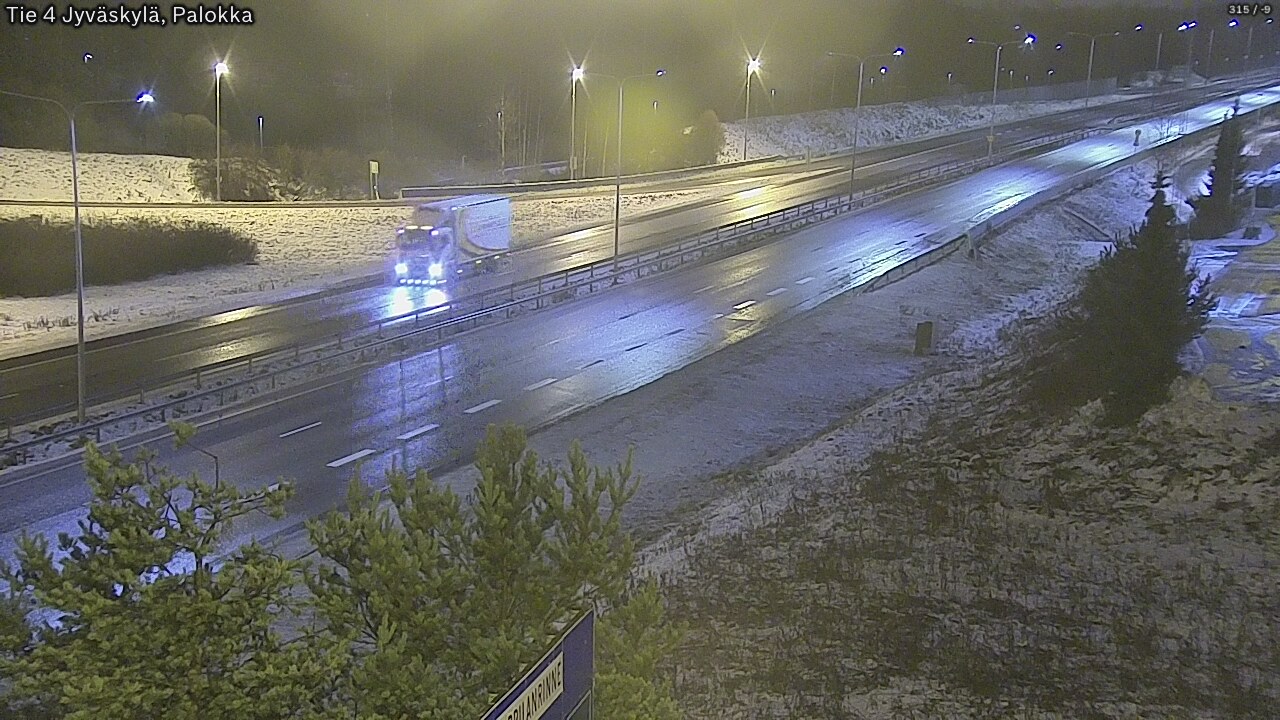 Weather Camera Image Väg 4 Jyväskylä, Palokka, Jyväskylä, Keski-Suomi