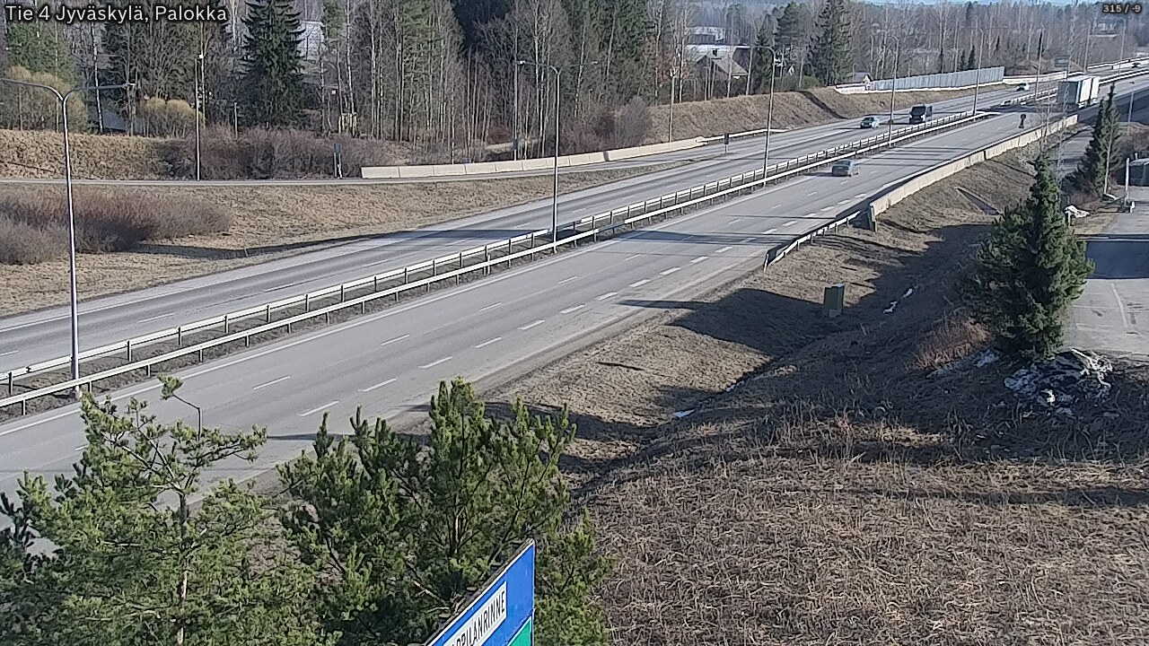 Kelikamerat Kuva Tie 4 Jyväskylä, Palokka, Jyväskylä, Keski-Suomi