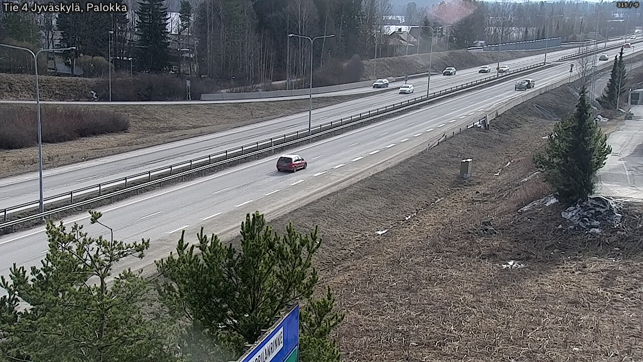 Kelikamerat Kuva Tie 4 Jyväskylä, Palokka, Jyväskylä, Keski-Suomi