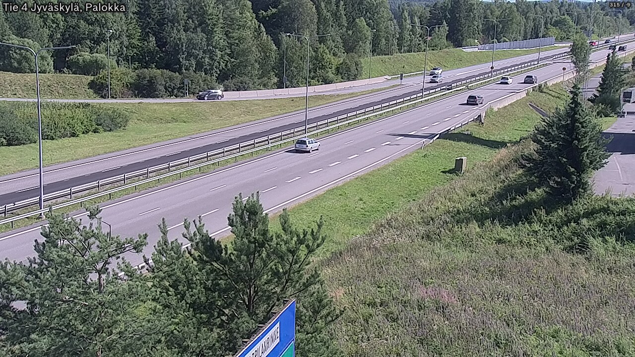 Kelikamerat Kuva Tie 4 Jyväskylä, Palokka, Jyväskylä, Keski-Suomi