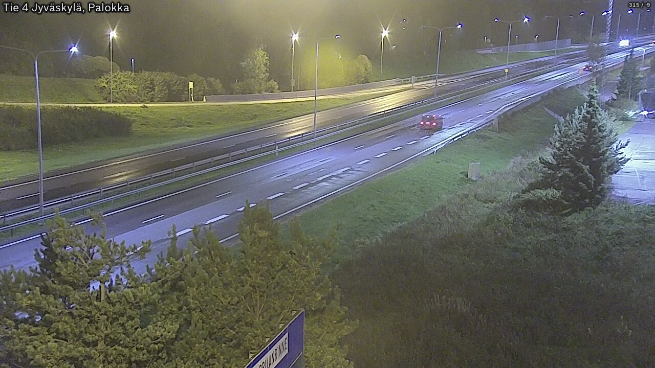 Weather Camera Image Väg 4 Jyväskylä, Palokka, Jyväskylä, Keski-Suomi