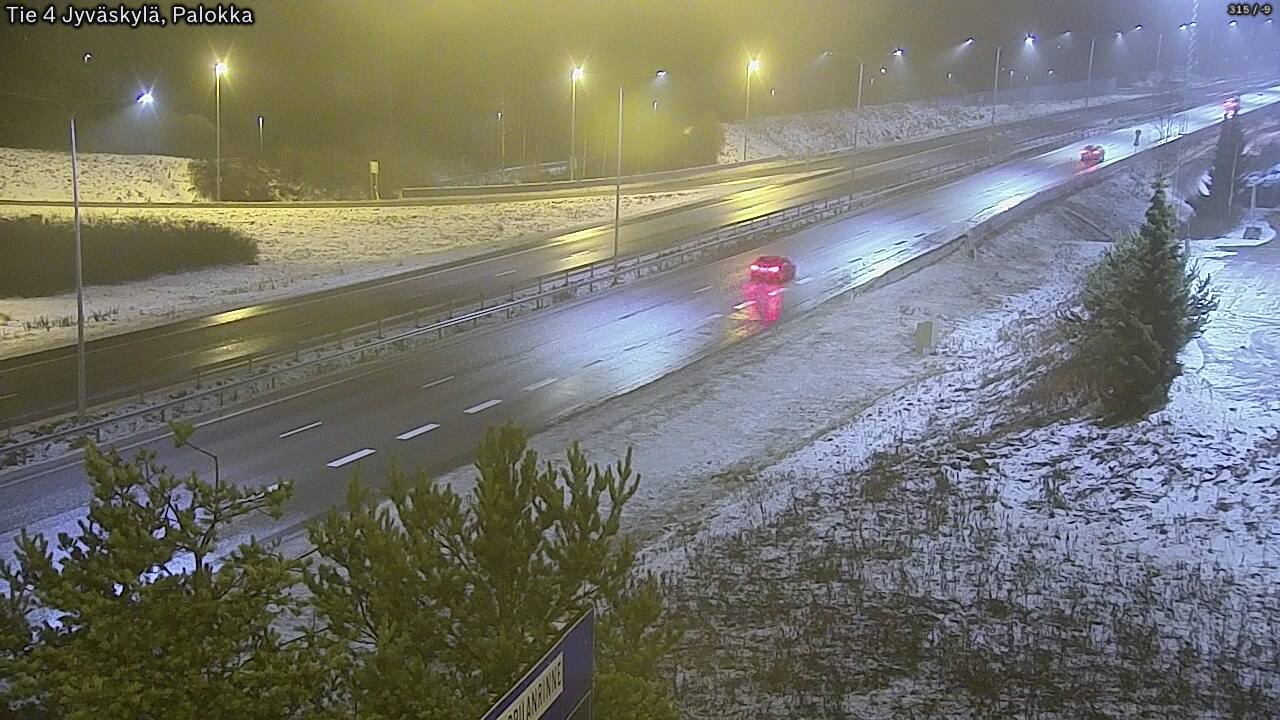 Weather Camera Image Väg 4 Jyväskylä, Palokka, Jyväskylä, Keski-Suomi