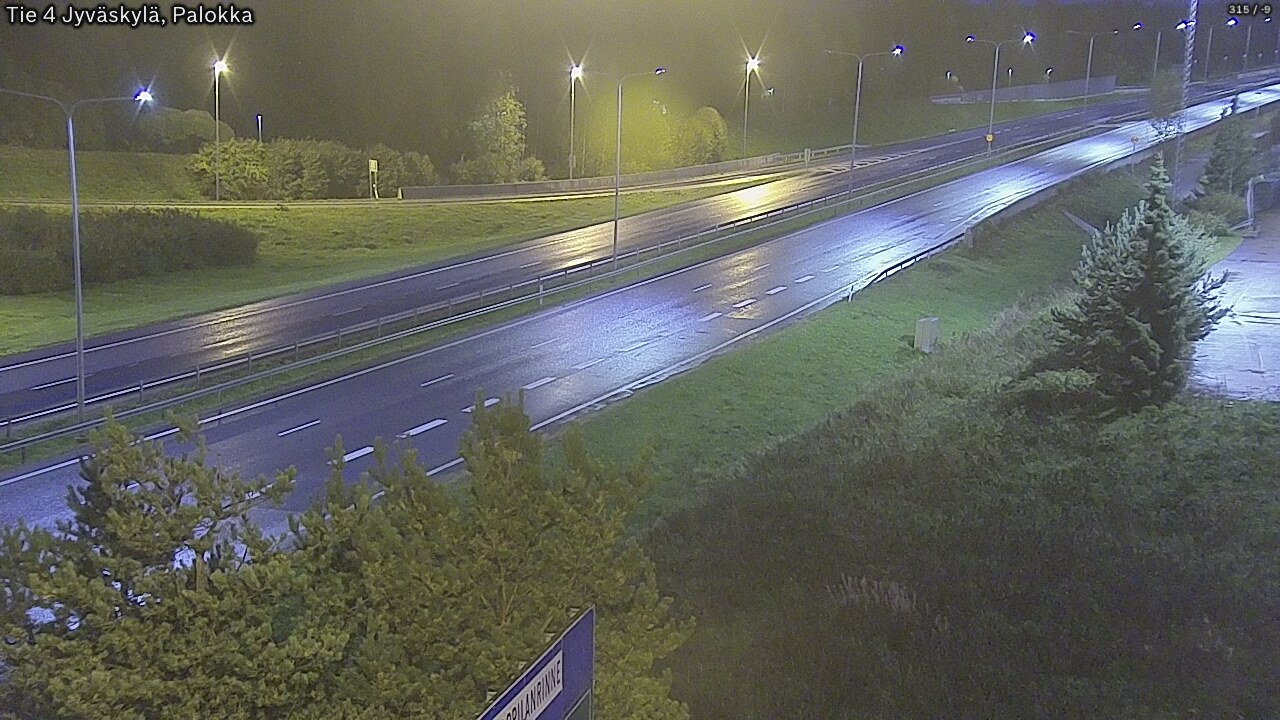 Weather Camera Image Väg 4 Jyväskylä, Palokka, Jyväskylä, Keski-Suomi