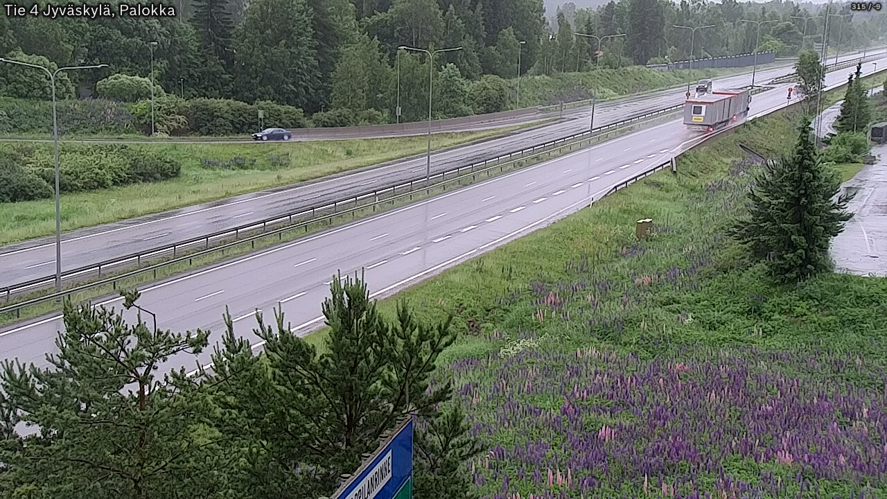 Weather Camera Image Road 4 Jyväskylä, Palokka, Jyväskylä, Keski-Suomi