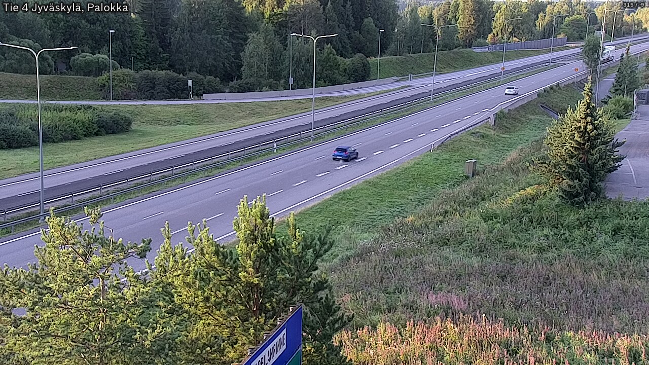 Kelikamerat Kuva Tie 4 Jyväskylä, Palokka, Jyväskylä, Keski-Suomi