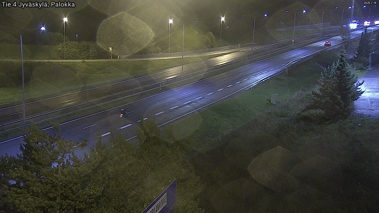 Weather Camera Image Väg 4 Jyväskylä, Palokka, Jyväskylä, Keski-Suomi