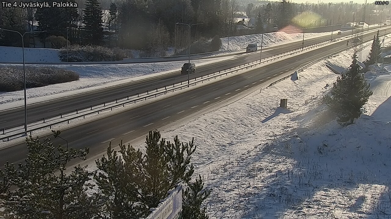 Weather Camera Image Road 4 Jyväskylä, Palokka, Jyväskylä, Keski-Suomi