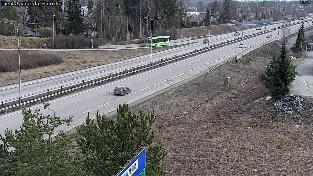 Kelikamerat Kuva Tie 4 Jyväskylä, Palokka, Jyväskylä, Keski-Suomi