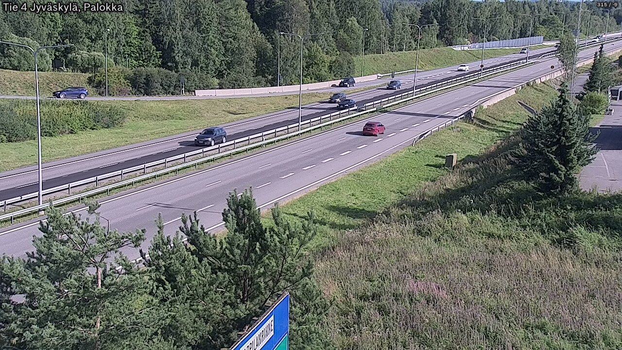 Kelikamerat Kuva Tie 4 Jyväskylä, Palokka, Jyväskylä, Keski-Suomi