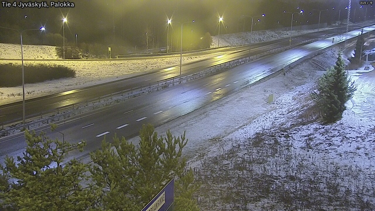 Weather Camera Image Väg 4 Jyväskylä, Palokka, Jyväskylä, Keski-Suomi