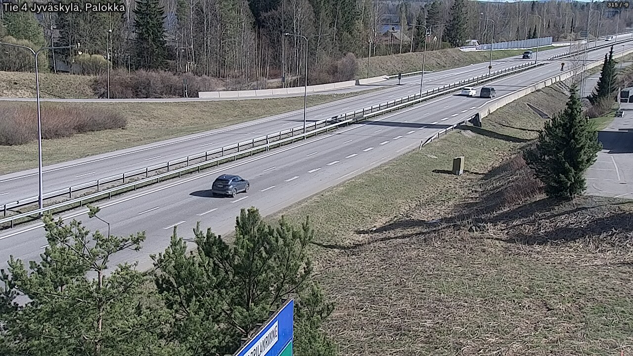 Kelikamerat Kuva Tie 4 Jyväskylä, Palokka, Jyväskylä, Keski-Suomi
