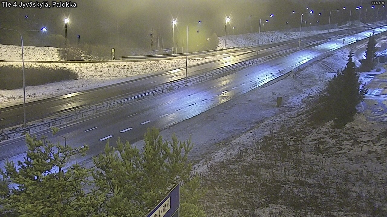 Weather Camera Image Väg 4 Jyväskylä, Palokka, Jyväskylä, Keski-Suomi