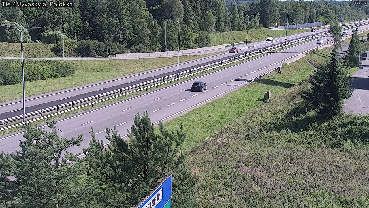 Kelikamerat Kuva Tie 4 Jyväskylä, Palokka, Jyväskylä, Keski-Suomi