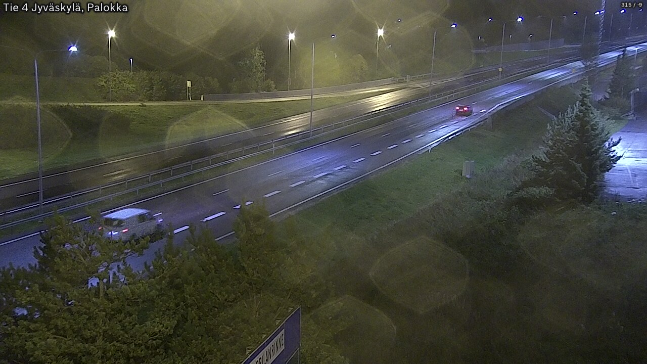Weather Camera Image Väg 4 Jyväskylä, Palokka, Jyväskylä, Keski-Suomi