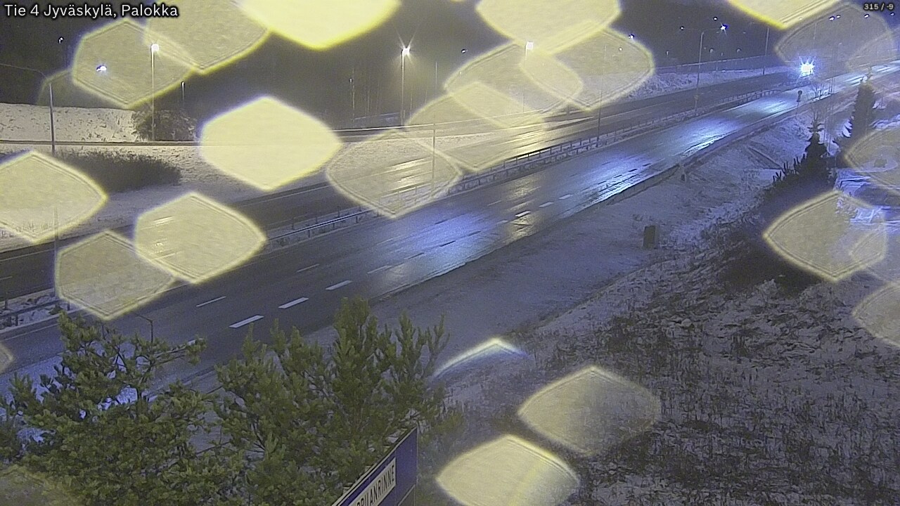 Weather Camera Image Väg 4 Jyväskylä, Palokka, Jyväskylä, Keski-Suomi