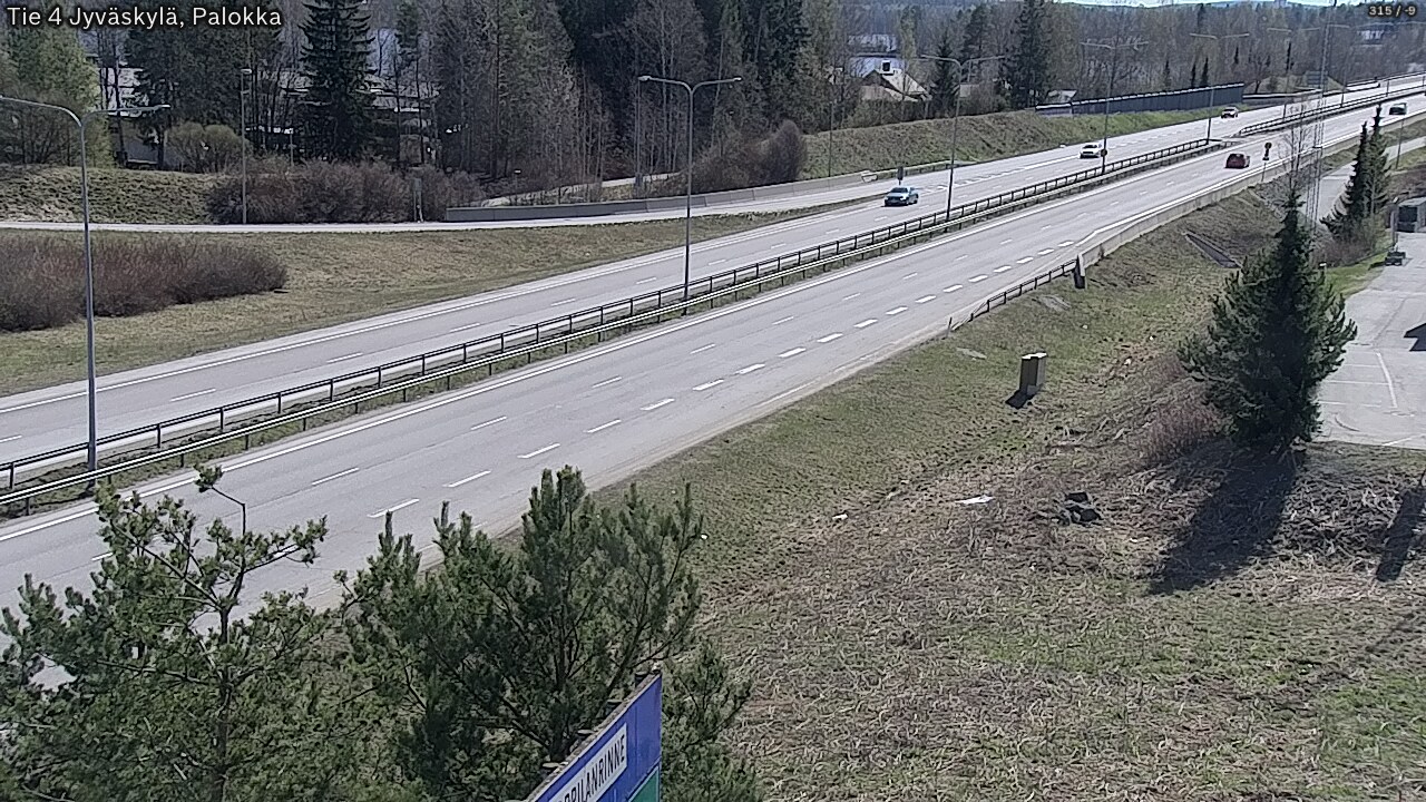 Kelikamerat Kuva Tie 4 Jyväskylä, Palokka, Jyväskylä, Keski-Suomi