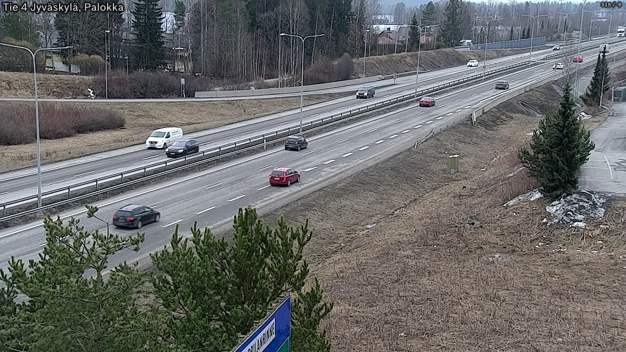 Kelikamerat Kuva Tie 4 Jyväskylä, Palokka, Jyväskylä, Keski-Suomi