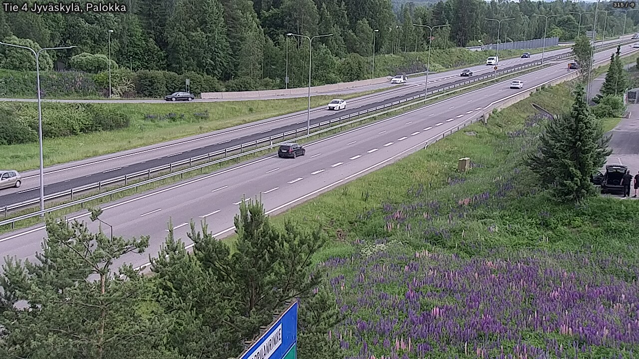 Kelikamerat Kuva Tie 4 Jyväskylä, Palokka, Jyväskylä, Keski-Suomi
