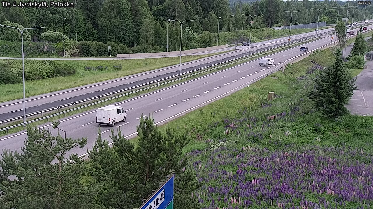 Kelikamerat Kuva Tie 4 Jyväskylä, Palokka, Jyväskylä, Keski-Suomi