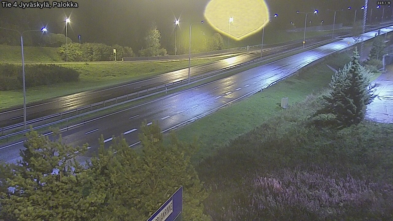 Weather Camera Image Väg 4 Jyväskylä, Palokka, Jyväskylä, Keski-Suomi