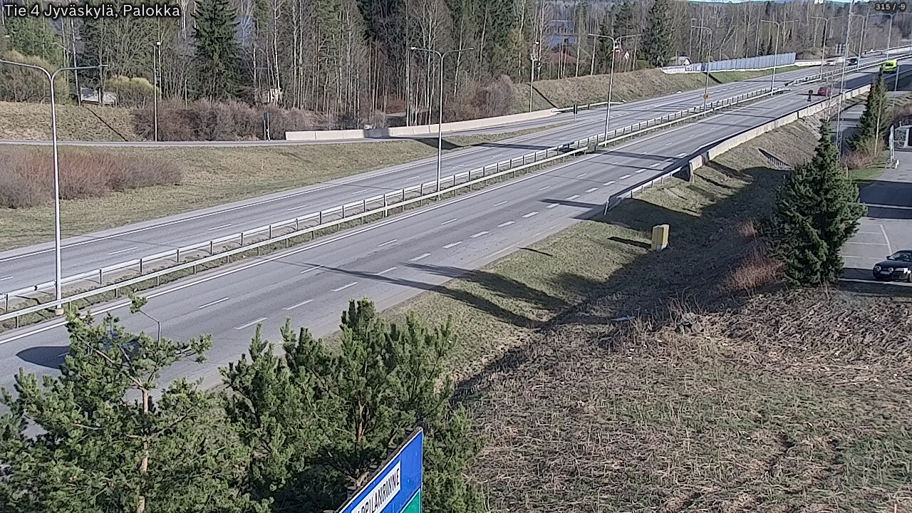 Kelikamerat Kuva Tie 4 Jyväskylä, Palokka, Jyväskylä, Keski-Suomi