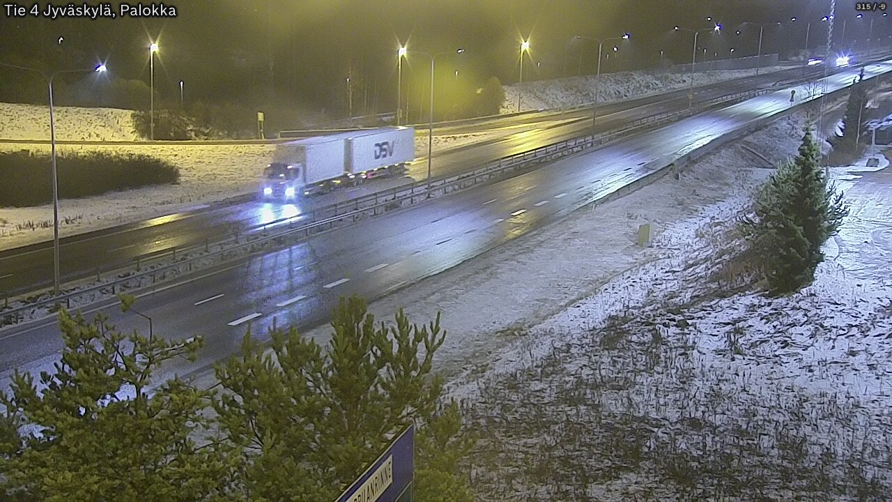 Weather Camera Image Väg 4 Jyväskylä, Palokka, Jyväskylä, Keski-Suomi