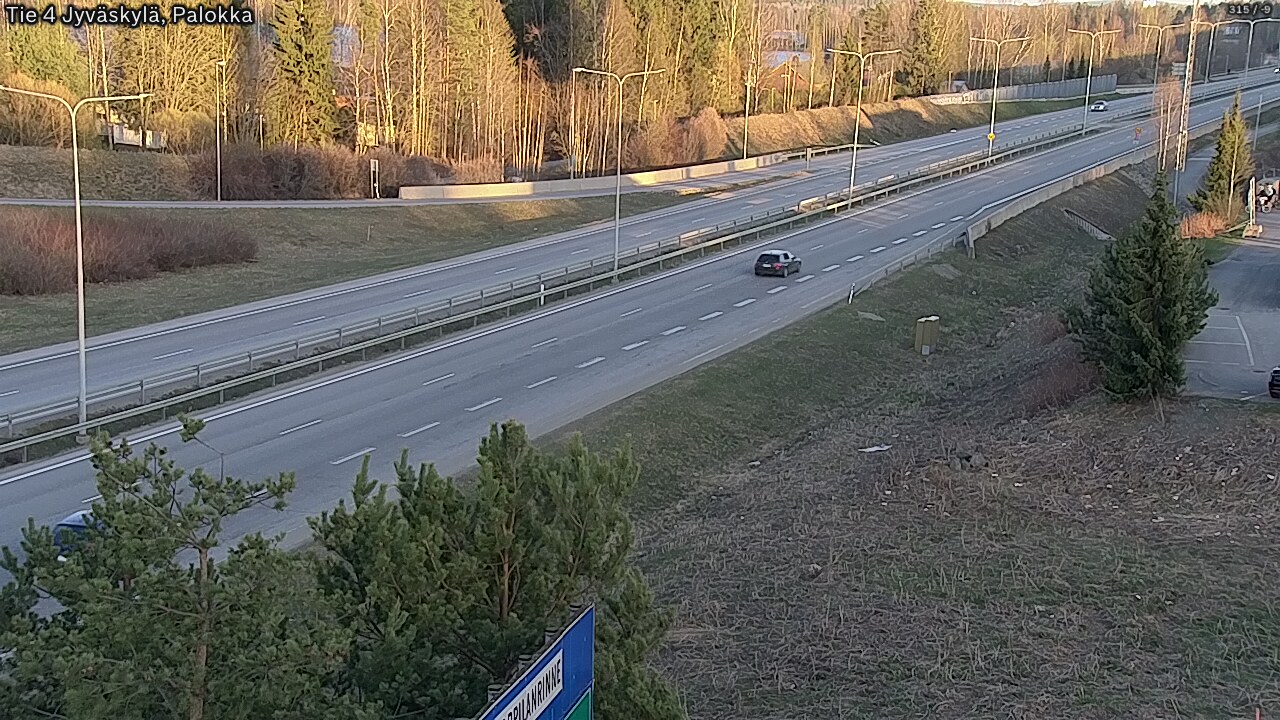 Kelikamerat Kuva Tie 4 Jyväskylä, Palokka, Jyväskylä, Keski-Suomi