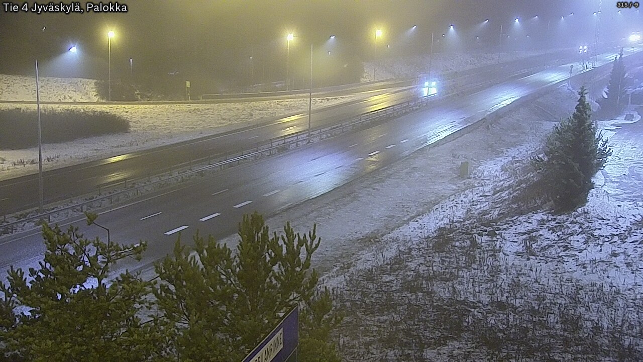 Weather Camera Image Väg 4 Jyväskylä, Palokka, Jyväskylä, Keski-Suomi