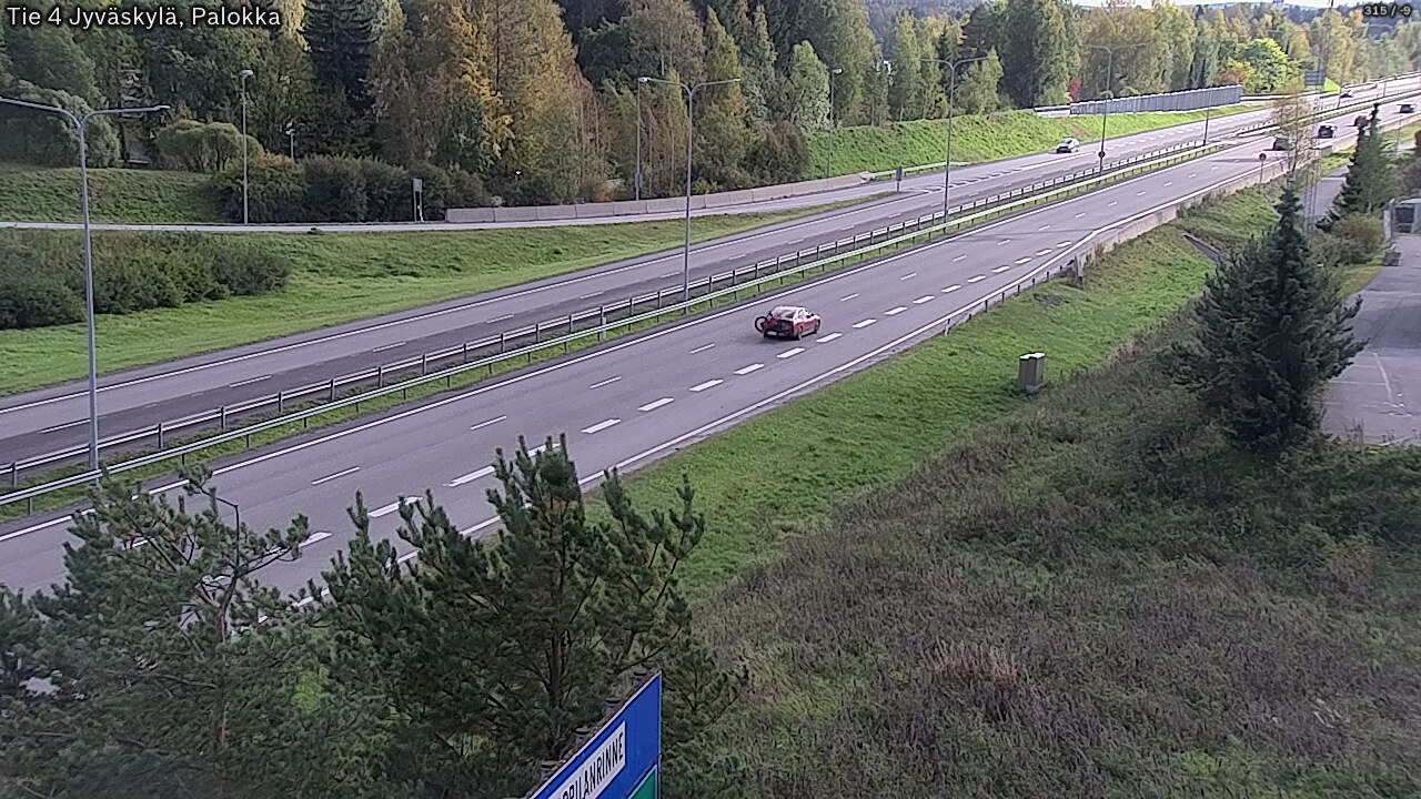 Weather Camera Image Road 4 Jyväskylä, Palokka, Jyväskylä, Keski-Suomi