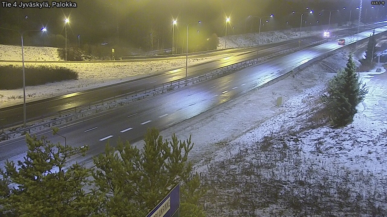 Weather Camera Image Väg 4 Jyväskylä, Palokka, Jyväskylä, Keski-Suomi